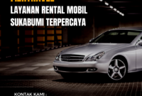 Layanan Rental Mobil Sukabumi Terpercaya